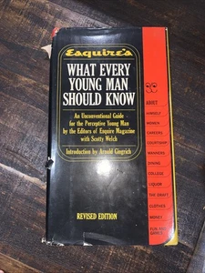 Esquire's  What Every Young Man Should Know- Courtship liquor  1970 HC/DJ - Imagen 1 de 4