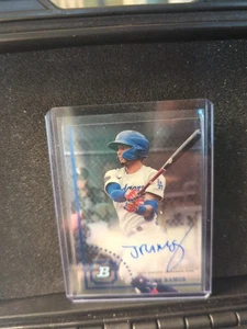 2022 Bowman Heritage Chrome JOSE RAMOS Auto CPA-JR Dodgers - Foto 1 di 2