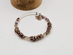 Alex & Ani " Nordstrom Exclusive " Chain Multi Colored Gold Bangle Bracelet ⭐️✨️ - Picture 1 of 10