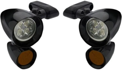 Faros LED de montaje lateral Headwinds Vampire con intermitente - FLT900VD0015ZAP Foto 1 de 3