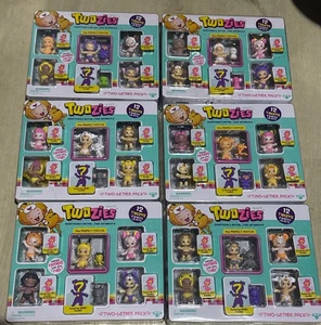 LOTTO 6 Twozies Stagione 1 Confezione Due Insieme Set da 12 (6 Neonati + 6 Animali) Nuovi - Foto 1 di 13