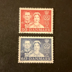 Stamps Denmark Scott #374-5 never hinged - Picture 1 of 1
