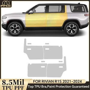 For Rivian R1S 2021-2024 Doors Precut Paint Protection Film Gloss Clear PPF TPU - Bild 1 von 19