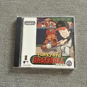 BACKYARD BASEBALL Sports Game 2001 PC CD-ROM Windows 95 98/Mac Humongous TESTED - Picture 1 of 3