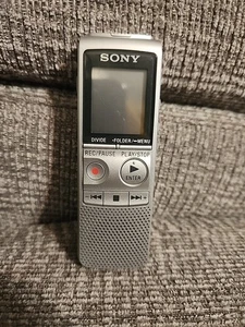 Sony IC-Recorder ICD-BX800 silber Handheld Digital Voice Recorder mit Anleitung - Bild 1 von 6