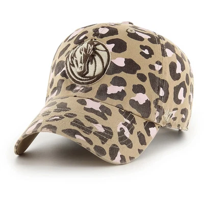 豹纹达拉斯小牛队 Bagheera 清洁帽帽子动物 '47 女式全新 — 第 1/4 张图片