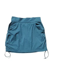Stylish Blue Drawstring Skort with Pockets  Small Comfortable - Picture 1 of 11