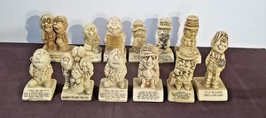Lotto 12 statue PAULA diverse vintage novità bavaglio ufficio regali - Foto 1 di 9