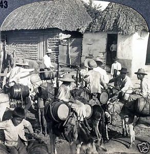 Keystone Stereoview Water Carriers and Homes, Columbia from 1930’s T400 Set #T43 - Picture 1 of 3