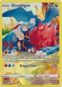 Druddigon TG09/TG30 Ultra Rare Silver Tempest Pokemon TCG - Picture 1 of 1