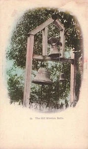 Tarjeta postal privada 1898 Old Mission Bells Edward H Mitchell N621 - Imagen 1 de 2