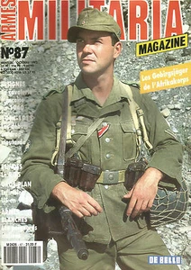 MILITARIA N°87 CAVALERIE FR 1940 / DRAP MOUTARDE WWI / CHAR R 35 / GEBIRGSJAGER - Picture 1 of 2