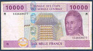CENTRE AFRIQUE - 10000 FRANCS Pick n° 310M. de 2002. en TTB. M 152648677 - Imagen 1 de 2