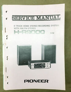 Pioneer H-R9000 8-ścieżkowy odtwarzacz Instrukcja serwisowa *Oryginalna* #2