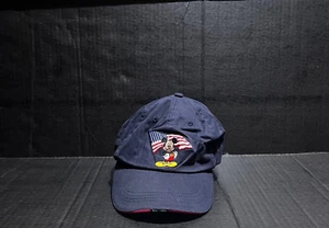DE COLECCIÓN Walt Disney World Gorra Gorra Para Hombres Correa Azul Mickey Mouse EE. UU. Patriótica - Imagen 1 de 11