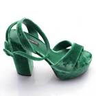 Sandały Dolce & Gabbana zielone 36 EUR