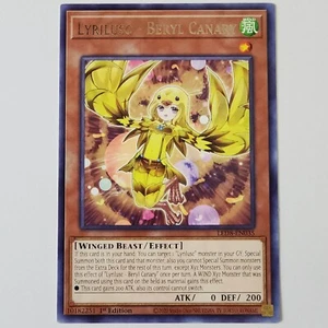 Lyrilusc - Beryl Canary - LED8-EN035 - HP - Rare - 1st ed - Yugioh - Picture 1 of 2