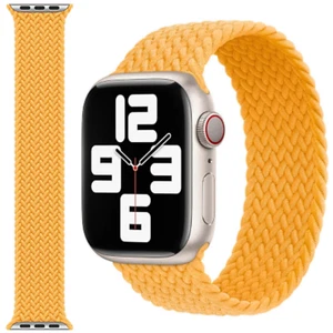 Oryginalna bransoletka Apple Watch pleciona solo pętla kukurydza 45mm - Zdjęcie 1 z 5