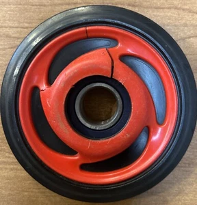 POLARIS INDY RED IDLER BOGIE WHEEL 5.35" X .750"OEM #1594082 - Picture 1 of 2