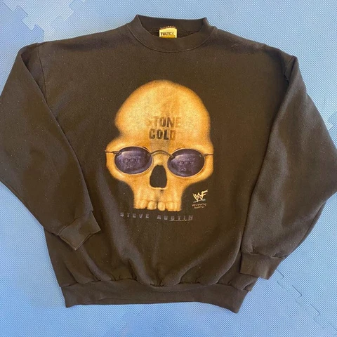 STONE COLD STEVE AUSTIN VINTAGE 90s WWF WRESTLING SWEATSHIRT ADULT LARGE Cover