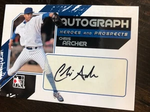 Chicago Cubs Chris Archer autografiado 2011 The Game - Certificado - Imagen 1 de 1