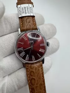 Vintage Soviet Era USSR ZIM Pobeda Mens Mechanical Wristwatch Cal.2602 Rare - Picture 1 of 11