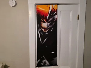 Anime Ichigo Kurosaki Bleach | Decoración de póster de desplazamiento de pared HD | 47,2" X 15,75" - Imagen 1 de 2