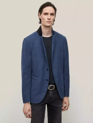 $1298 Nuevo Con Etiquetas Nuevo John Varvatos Colección Harvey Blazer Chaqueta Abrigo EU50 US40 Foto 1 de 4