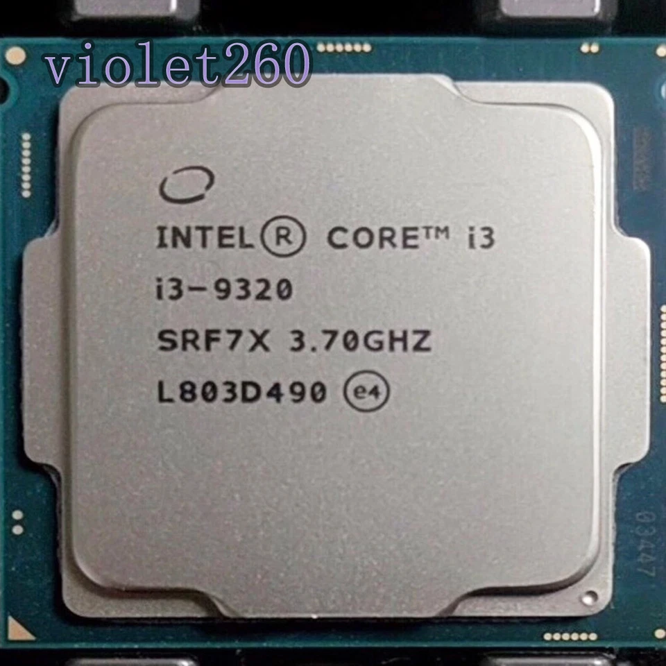 9Th Gen Intel Core i3-9320 LGA1151 CPU Processor 3.7GHz Quad-Core 8MB Desktop - Image 1 of 1