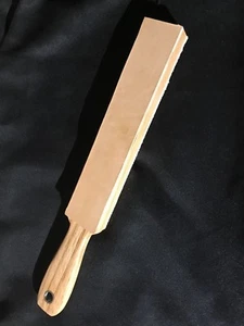 Deluxe Premium 12”x1.5” 2-seitiges Eiche/10oz Leder STROP Messer, Rasiermesserschärfer - Bild 1 von 6