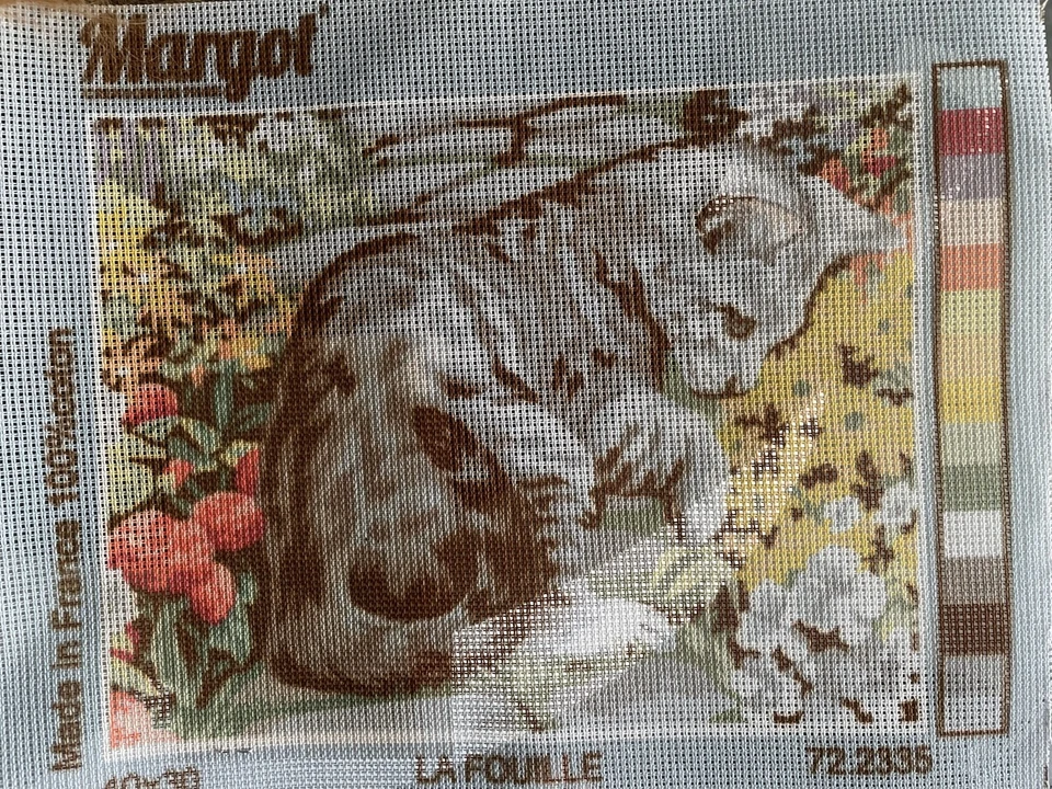 @@@@*** SUPERBE CANEVAS  DE MARGOT  AVEC REF 40x30 CM LA FOUILLE ***@@@@ - Photo 1/1