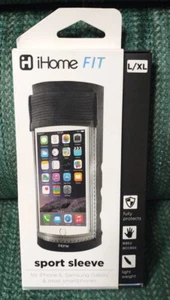iHome | Sport Sleeve Large/XL Armband for iPhone 6 - Black - Picture 1 of 5