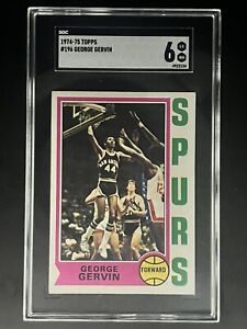 1974-75 Topps - #196 George Gervin (RC)