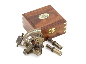 Nautical Decor- Antique Sextant for Navigation/Marine Brass Sextant - Picture 1 of 7