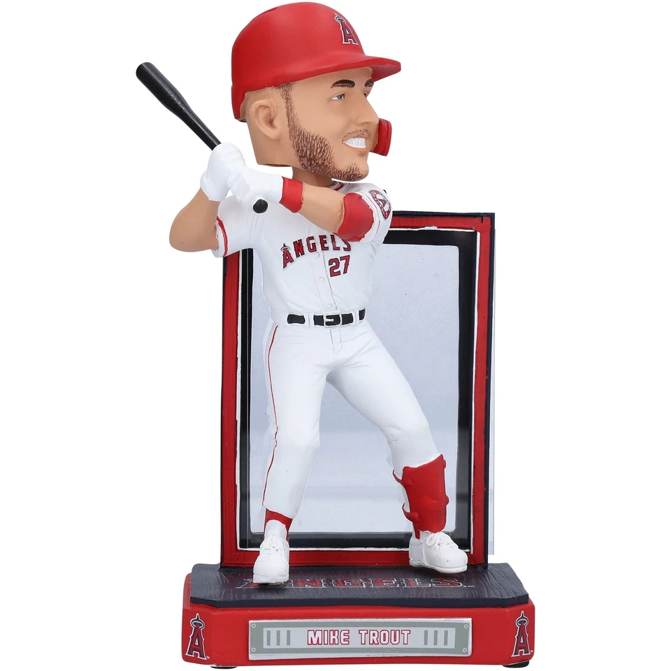 Tarjeta coleccionable de béisbol Mike Trout Los Angeles Angels Bobblehead MLB Foto 1 de 1