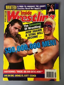 Inside Wrestling 1996 Magazine STING Shawn Michaels - Picture 1 of 2
