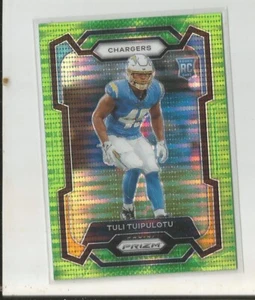 2023 Panini Prizm TULI TUIPULOTU Neon Green Pulsar - Picture 1 of 1