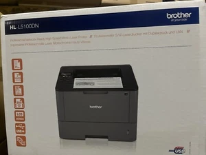 Brother Laser Printer HL-L5100DN Hll5100dn Slight Box Damage or Courier Label - Picture 1 of 4