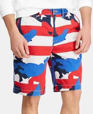 Shorts Polo Ralph Lauren Masculino Camuflagem de Algodão Americana Tamanho 30 Novo com etiquetas - Imagem 1 de 2