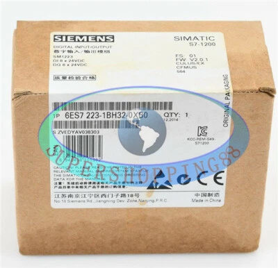 1PC New Siemense 6ES7 223-1BH32-0XB0 6ES7223-1BH32-0XB0 PLC Module - Image 1 of 4