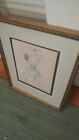 Vintage Louis Icart  Print framed   "Woman With Doll"  FANTASTIC! PLEASE READ **