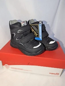 Botas de nieve Superfit Boys Glacier cálidas forradas Gore-tex niños talla 3,5 UK #20 - Imagen 1 de 7