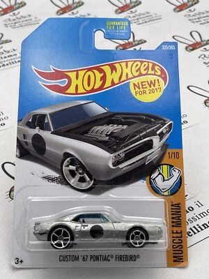 DIE CAST " CUSTOM '67 PONTIAC FIREBIRD MUSCLE MANIA " 1/10 SCALA 1/64 - Immagine 1 di 2