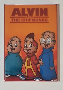 Alvin and the Chipmunks Cartoon fridge Refrigerator Magnet 2" by 3"