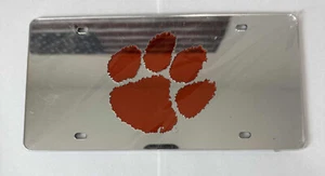 Clemson Tigers License Plate with mirror - Picture 1 of 2