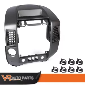 Fit For 04-06 Nissan Titan Armada Instrument Panel Lid Dash Radio Bezel Gray - Picture 1 of 9