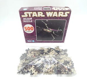 Star Wars Jigsaw Puzzle 1977 Space Battle X-Wing 500 Teile Kenner VINTAGE SELTEN - Bild 1 von 2