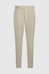 Neu Stile Latino - Vincenzo Attolini Hose EU 48 US 38 Lyocell Baumwolle Creme - Bild 1 von 3