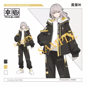 Honkai: Star Rail Trailblazer giacca cappotto felpa con cappuccio pantaloni t-shirt abito quotidiano - Foto 1 di 19