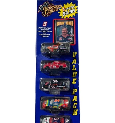 1999 Winner's Circle Value Pack 5 Diecast Cars with Collector Cards  - Image 1 of 4